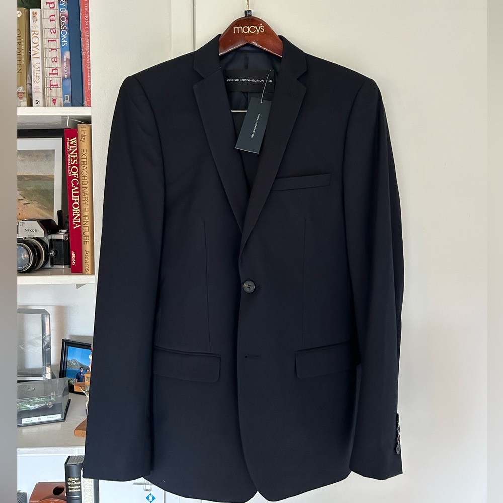 Men’s French Connection Navy Suit Brand New with Tags